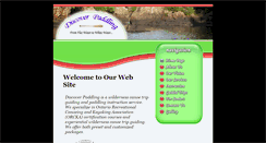 Desktop Screenshot of discoverpaddling.ca